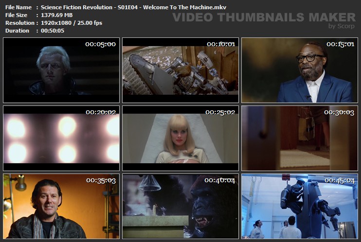 Science Fiction Revolution S01E04 Welcome To The Machine mkv