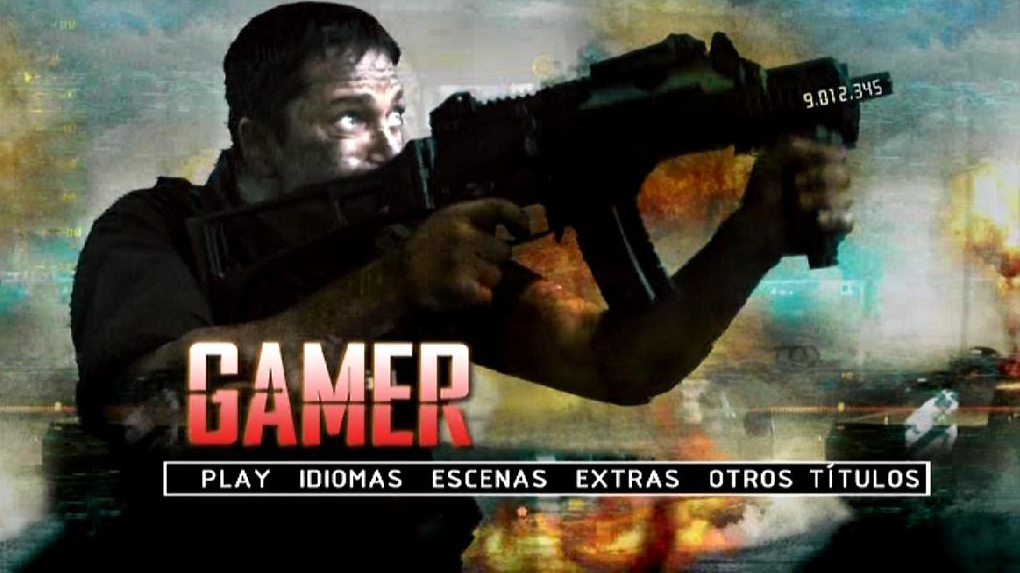 GAMER MENU - Gamer (Citizen Game) [2009] [Thriller, acción] [DVD9] [PAL] [Leng. ESP/CAT/EUS/ENG] [Subt. ESP/CAT/EUS]