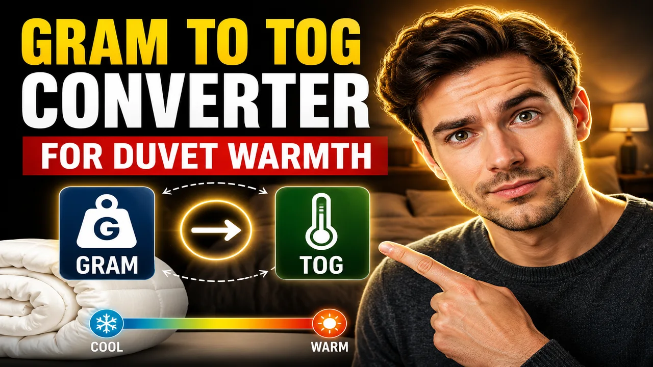 Gram To Tog Converter For Duvet Warmth