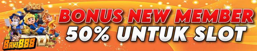 BONUS NEW MEMBER 50%