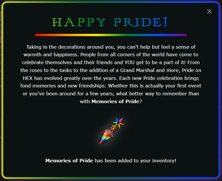 Memories of Pride 2026