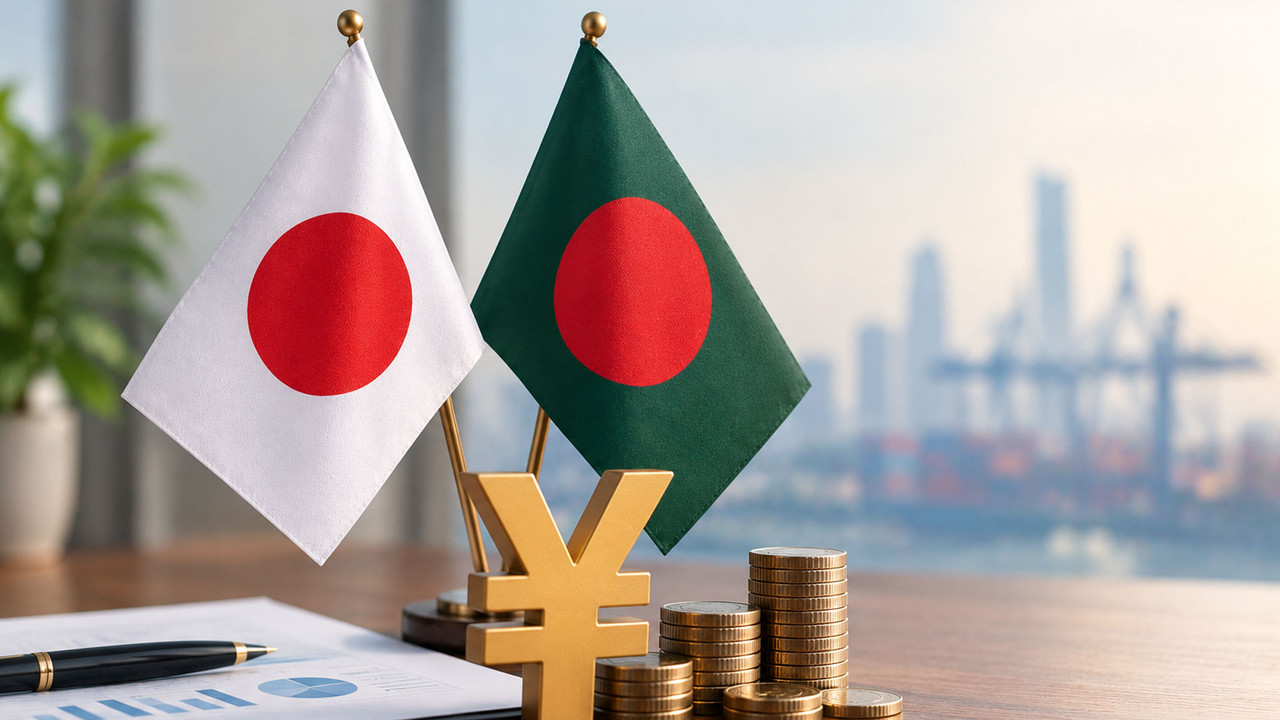 প্রধানমন্ত্রীর সফর: ৫ বছরে ৬.৩৫ বিলিয়ন ডলার বিনিয়োগ করবে জাপান