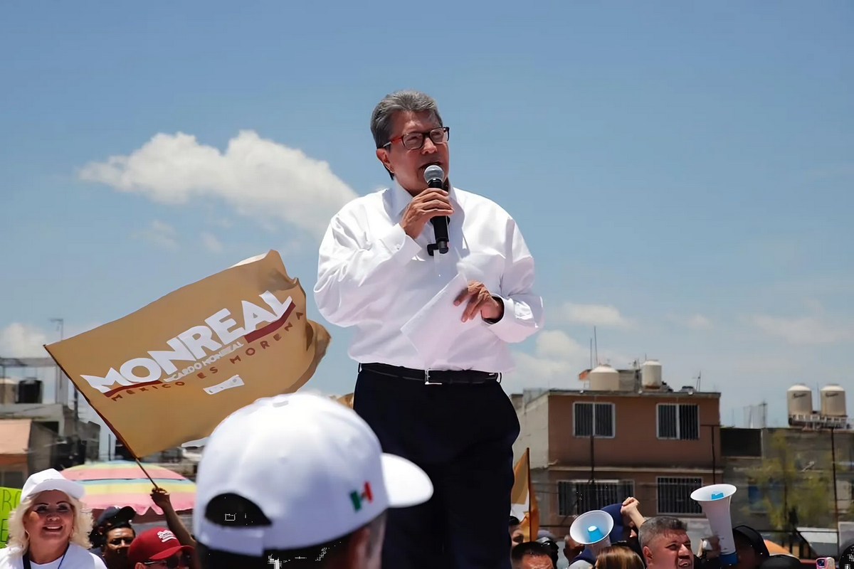 “Inequidad en el proceso no puede ser buena señal” Monreal desde Ecatepec