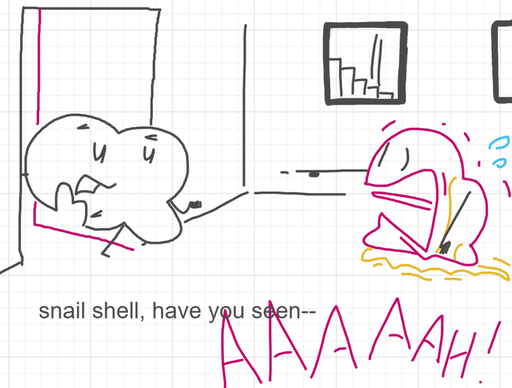 A panel from The Prime Number Few, episode eight of the Board Boards object show by Furretwalk/WalkingFurret.