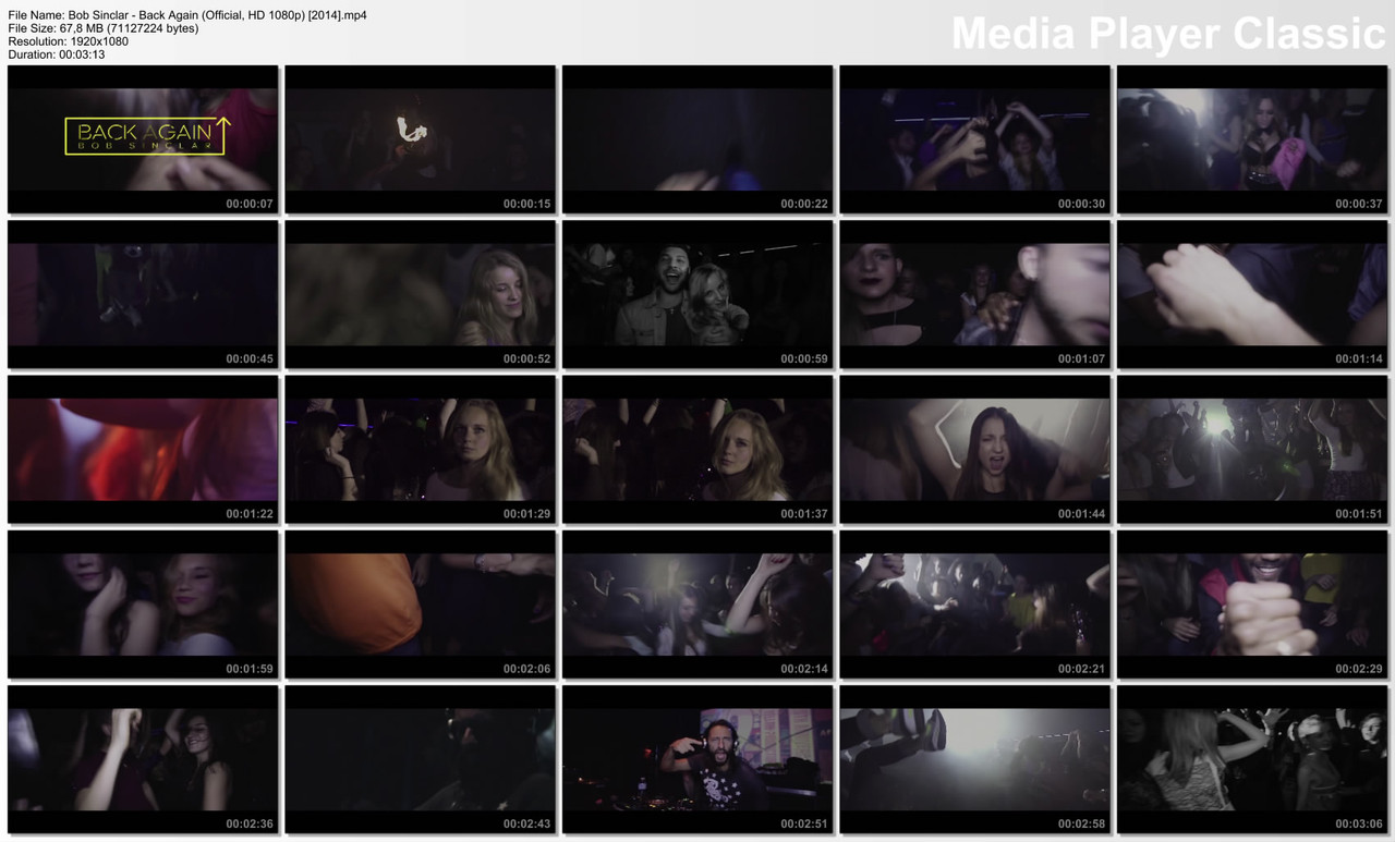 Bob Sinclar - Back Again (Official, HD 1080p) [2014]