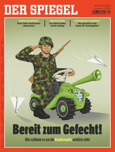 Cover: Der Spiegel Nachrichtenmagazin No 03 vom 14  Januar 2023