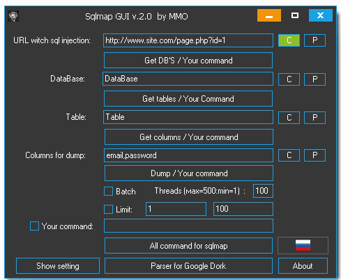 SqlMapGUI 2.0