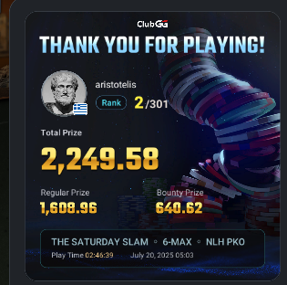 2nd place