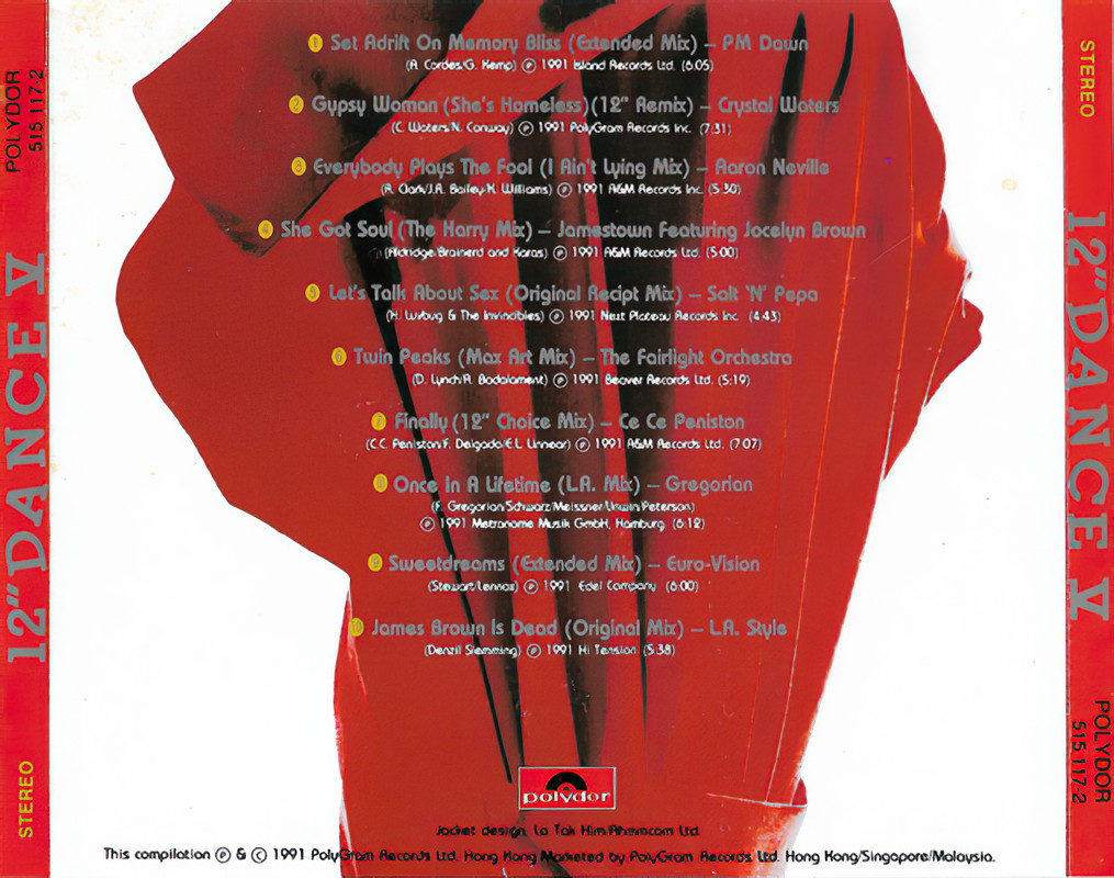 06/03/2024 - Various – 12 Dance V (CD, Compilation)(Polydor – 515 117-2)  1991  (Flac) Back