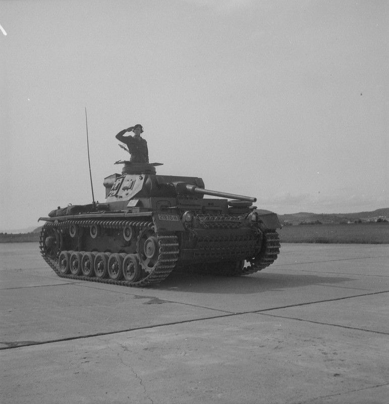 Panzerkampfwagen III Ausf M en servicio en el ejército noruego. 