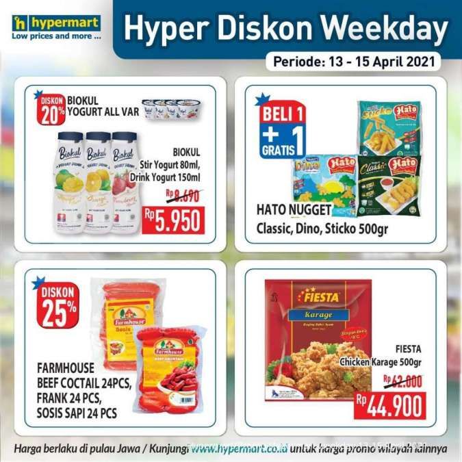 Katalog Promo Hypermnart 13-15 April 2021

