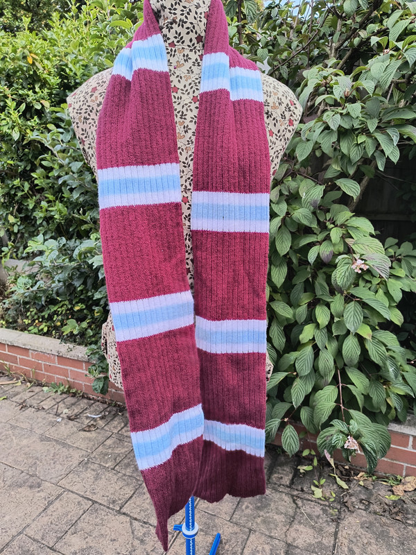 Red and Blue Scarf