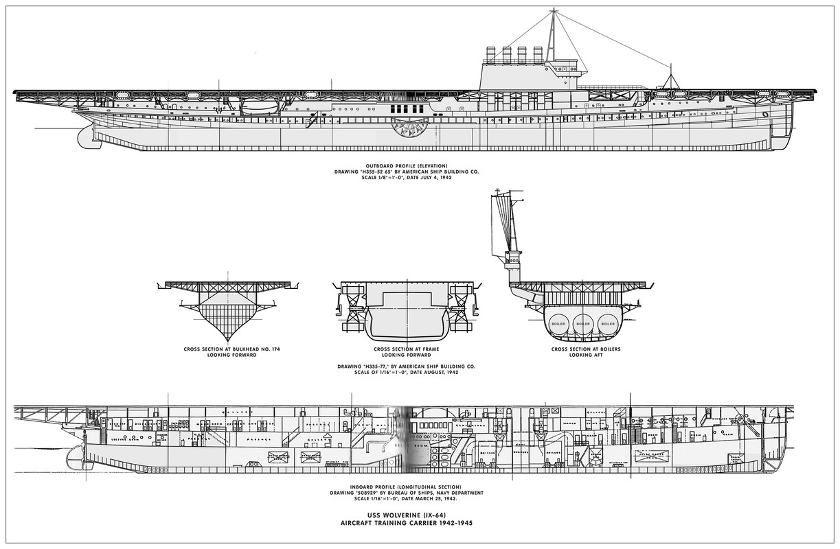 Les porte-avions des Grands Lacs Conv-wolv-1942-03-drawings