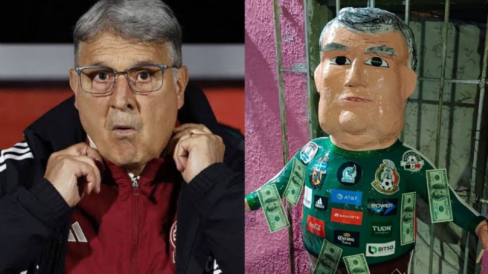 A tiempo para las posadas: Piñata del 'Tata' Martino se 'roba' las redes sociales