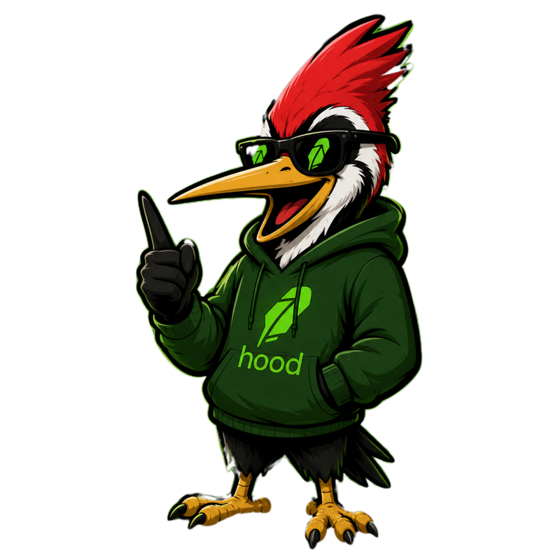 Hood Pecker Mascot