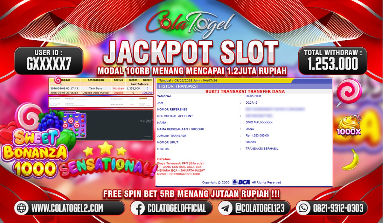 JACKPOT SLOT GACOR!!