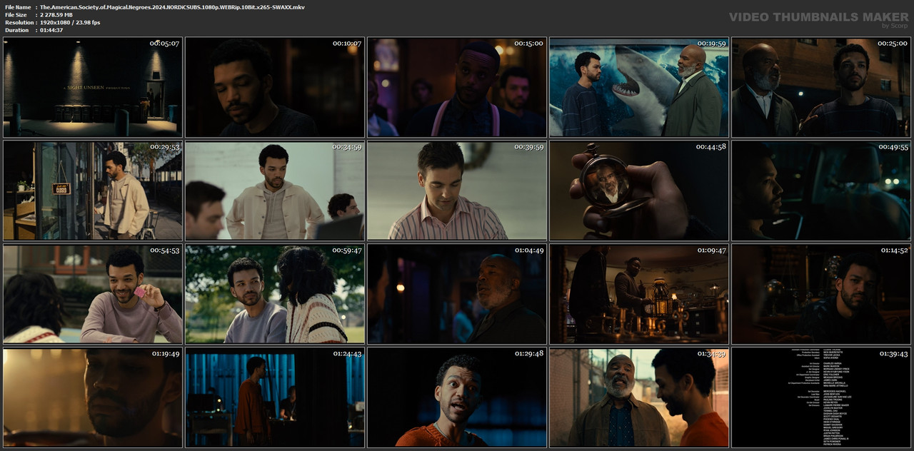 The.American.Society.of.Magical.Negroes.2024.NORDiCSUBS.1080p.WEBRip.10Bit.x265-SWAXX.mkv