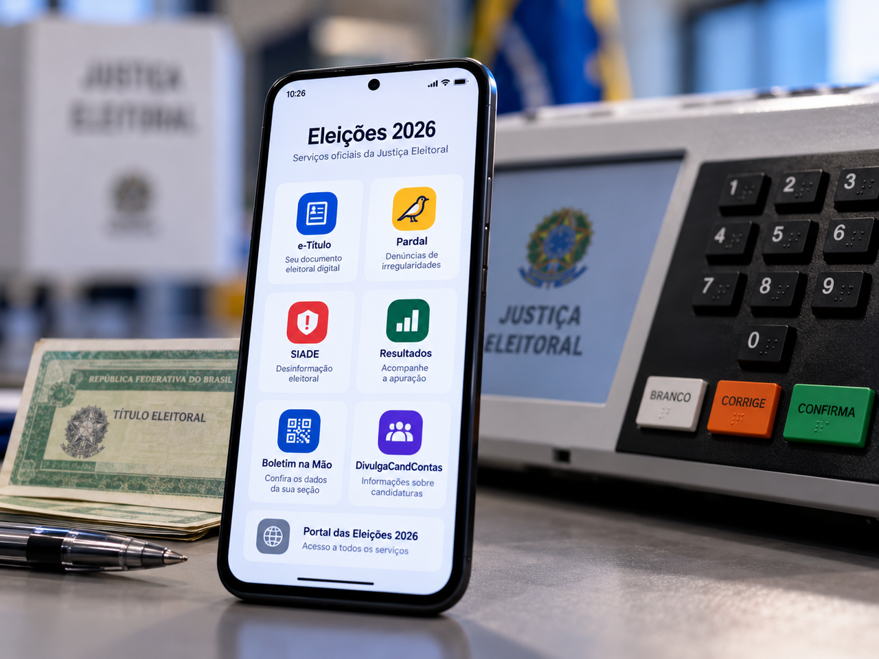 Eleições 2026: oito ferramentas digitais ajudam eleitor a consultar candidatos, denunciar irregularidades e acompanhar a votação