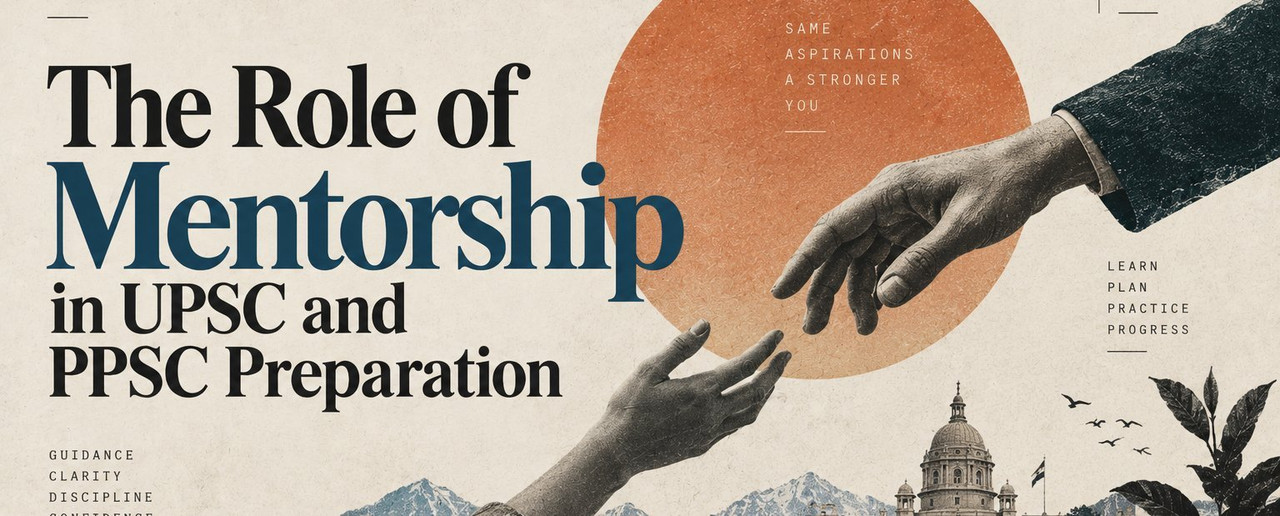 Role of Mentorship in UPSC PPSC