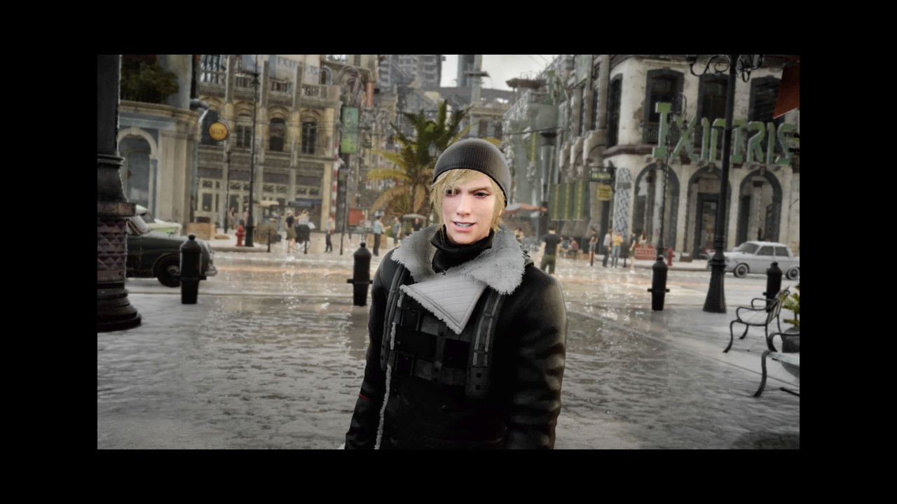 cutie patootie in the rain