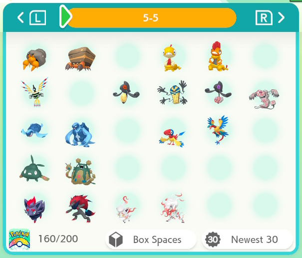 Harmony Friends' living dex, page 5-5