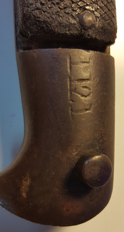 numbered bayonet