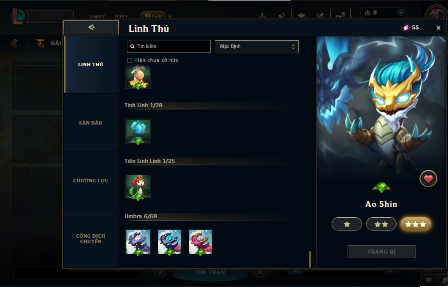 Acc DTCL # - Không Khung