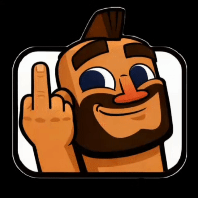 Hog Rider Finger Emote