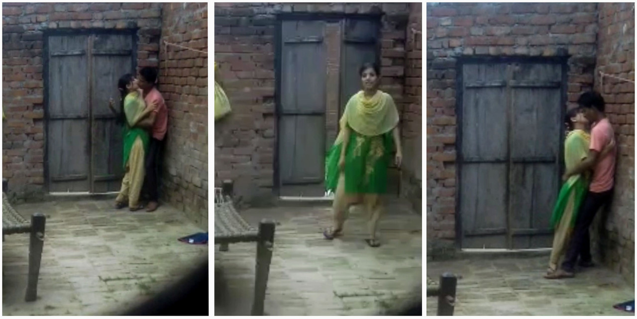 Desi village girl kissing with boyfriend nude clip
