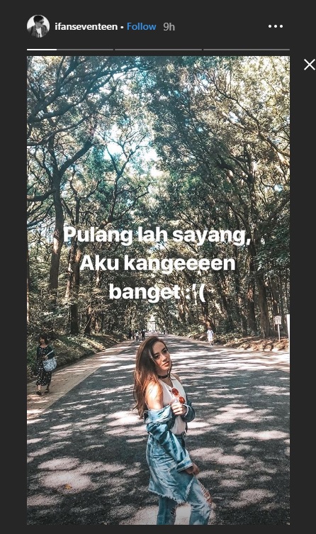 Insta Story Ifan Seventeen