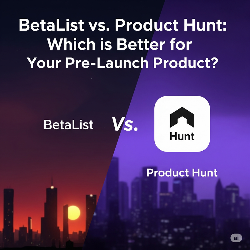 BetaList vs. Product Hunt: Which is Better for Your Pre-Launch Product?