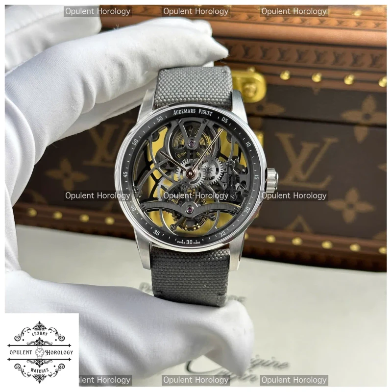 Audemars Piguet 26600 Tourbillon Openworked Replica 1:1 41mm Watch