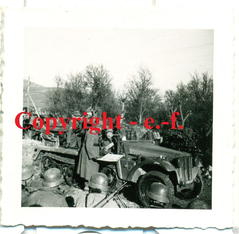 FOTO - Geb.Jäg-Regt. 99 - Komm. Karl Eglseer im 