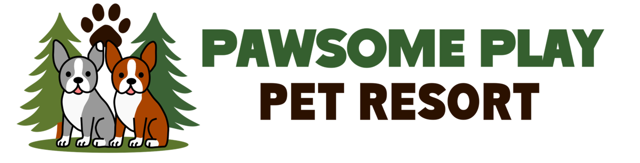Pawsome Play Pet Resort Logo