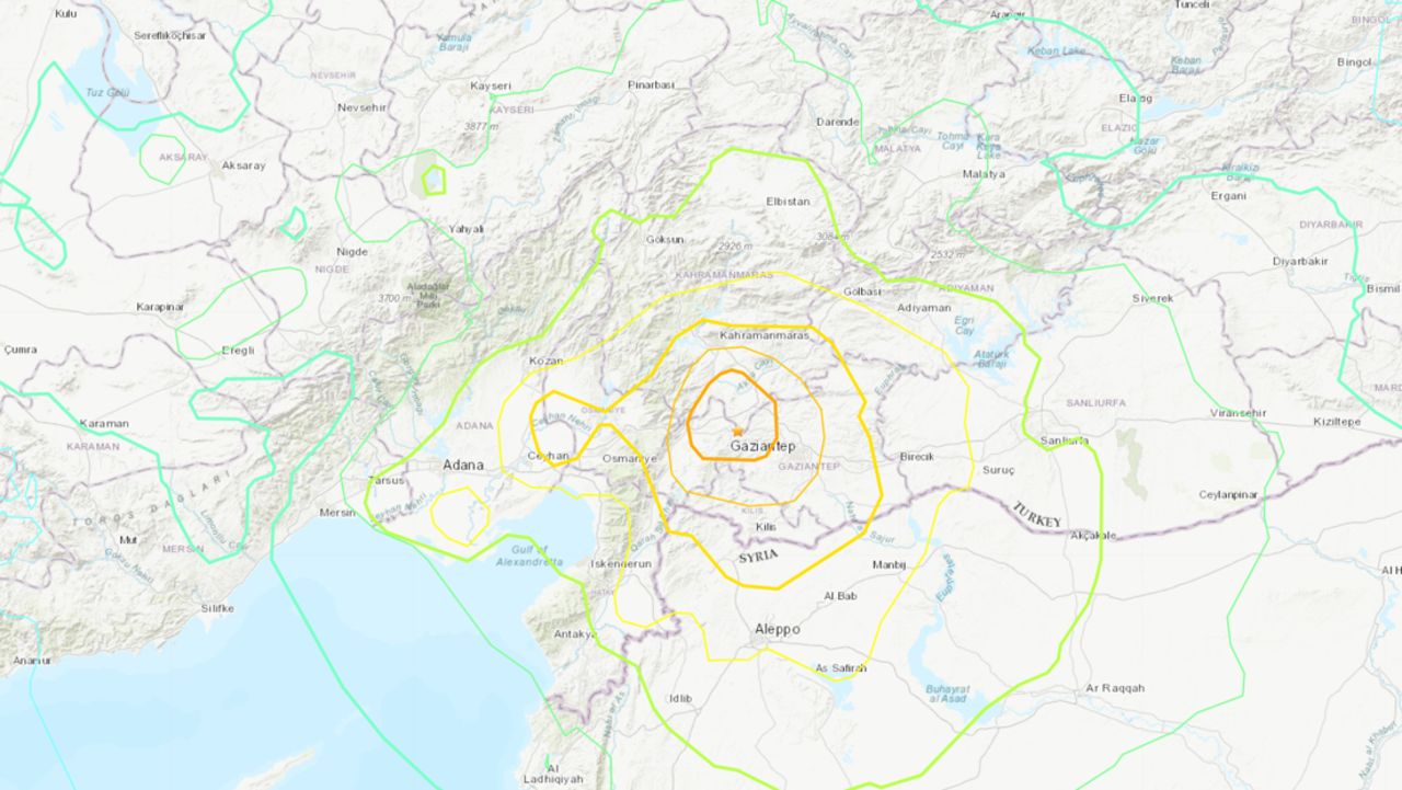 terremoto oggi turchia sentito fino in libano