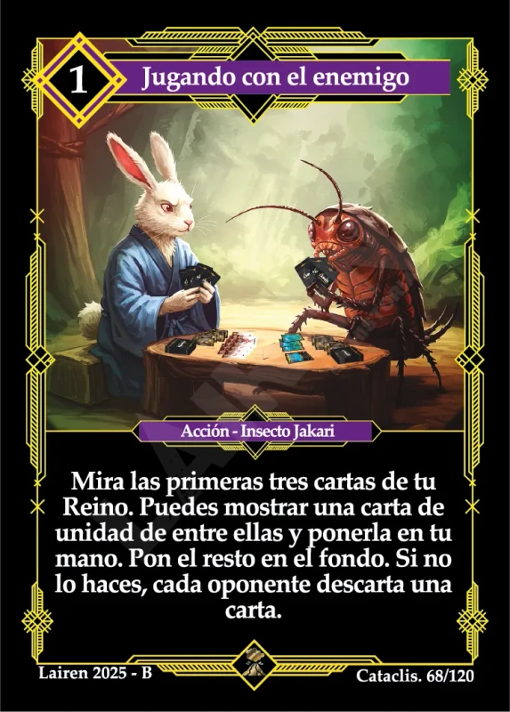 JUGANDO CON EL ENEMIGO