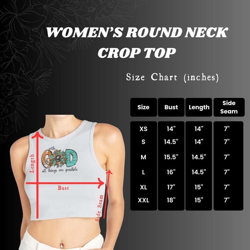 DA size chart