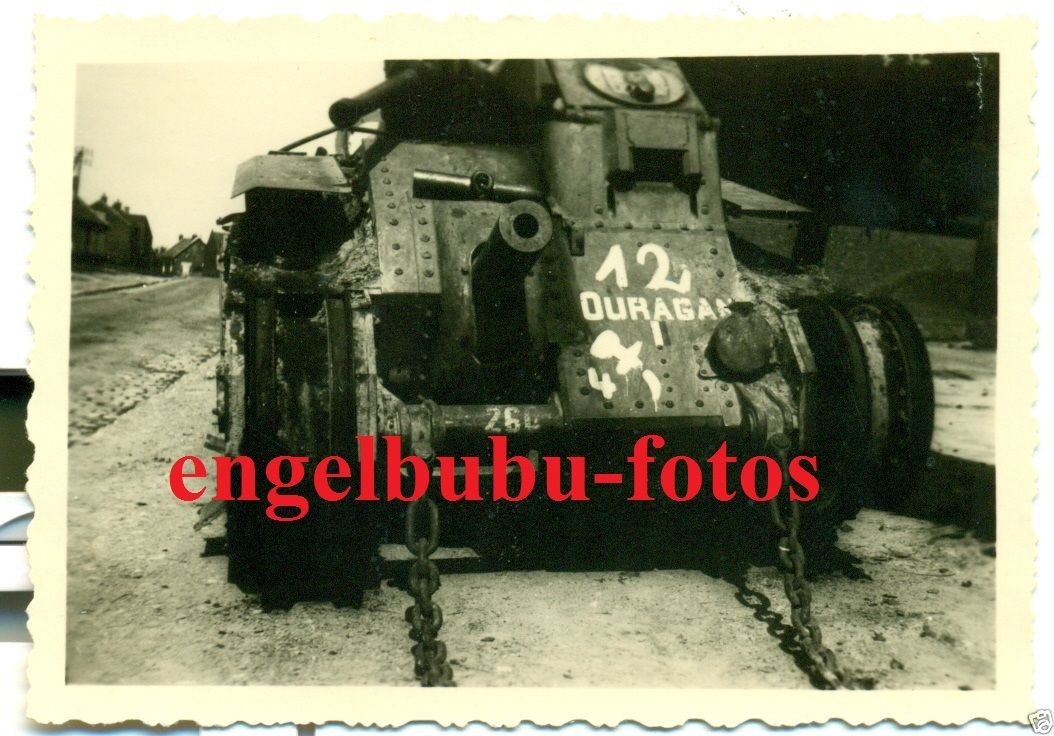 FOTO - PANZER - Französischer CHAR 1bis - NAME O
