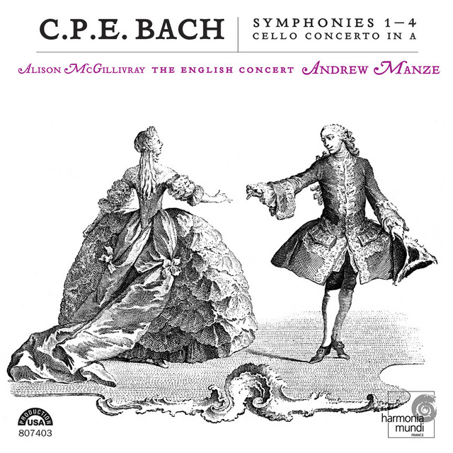 Carl Philipp Emanuel Bach • Symphonies 1-4, Cell (2006) .flac  48.0 kHz 24 bits