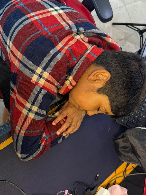 Sleepy in class