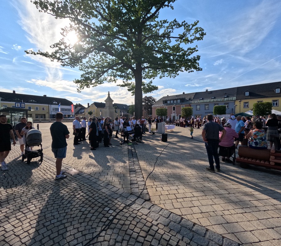 Wiesenfest Auftakt in Rehau