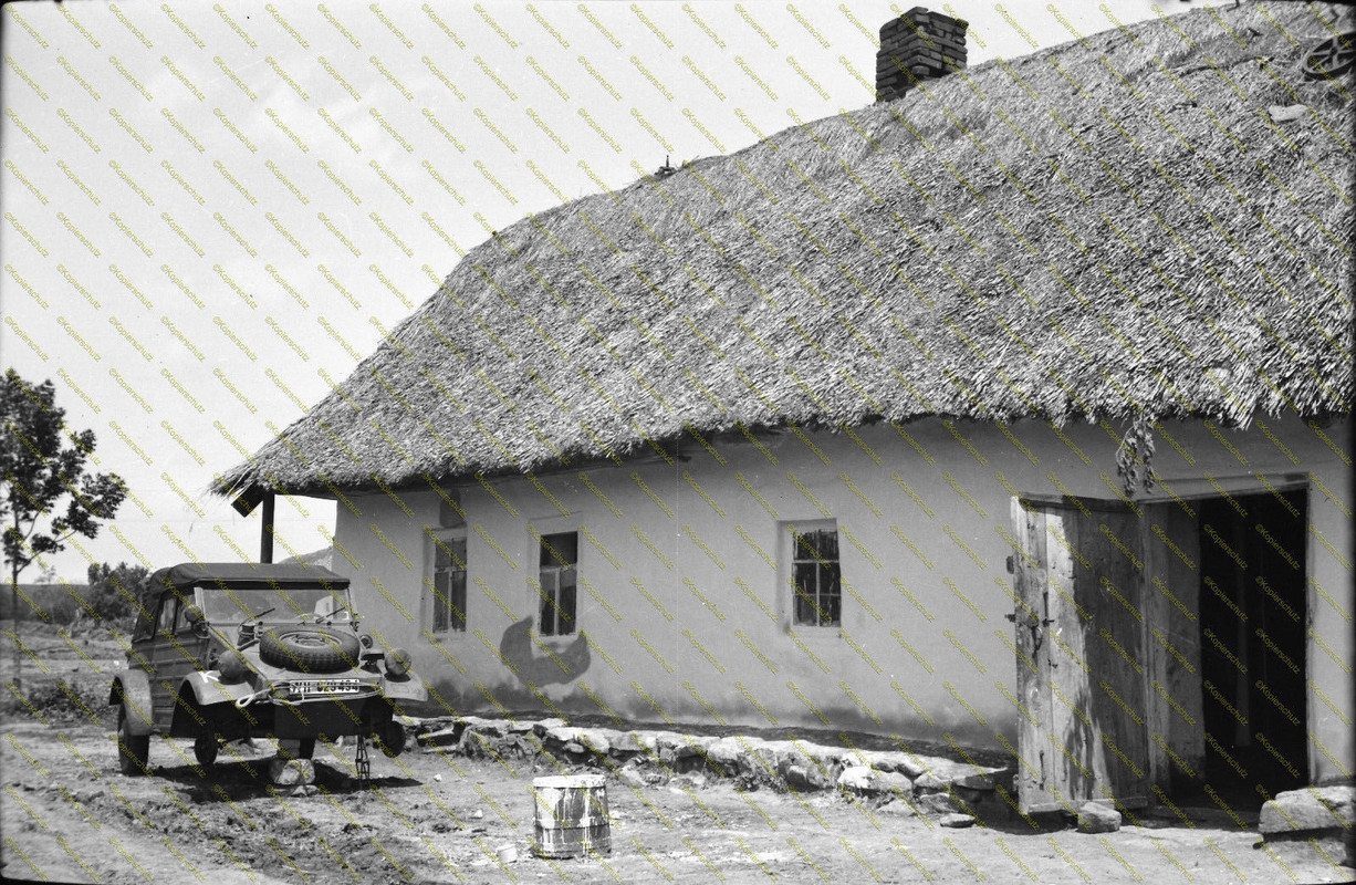 VW Typ 82 Kübelwagen, Nahaufnahme, Russland, 3