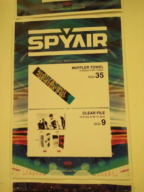 My Concert Report Spyair C3 Afa Singapore 18 30th Nov 18 Minlilin Livejournal