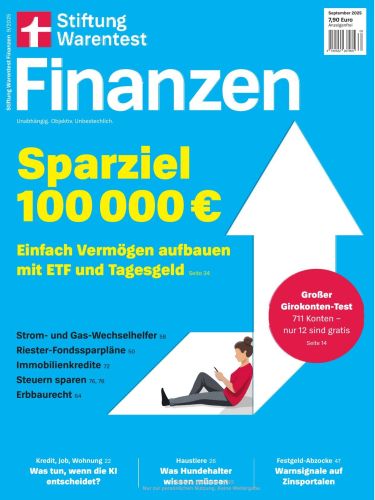 Stiftung Warentest Finanzen September No 09 2025
Stiftung Warentest Finanzen September No 09 2025