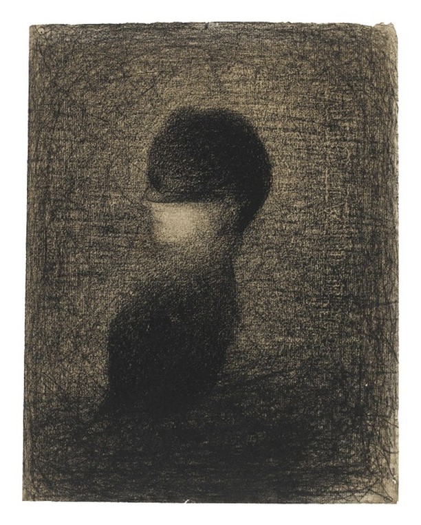 Georges-Seurat-The-Veil-1883