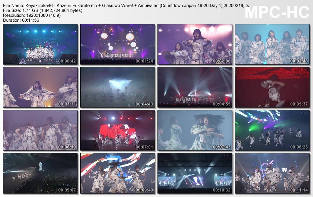 Keyakizaka46 - Kaze ni Fukarete mo   Glass wo Ware!   Ambivalent