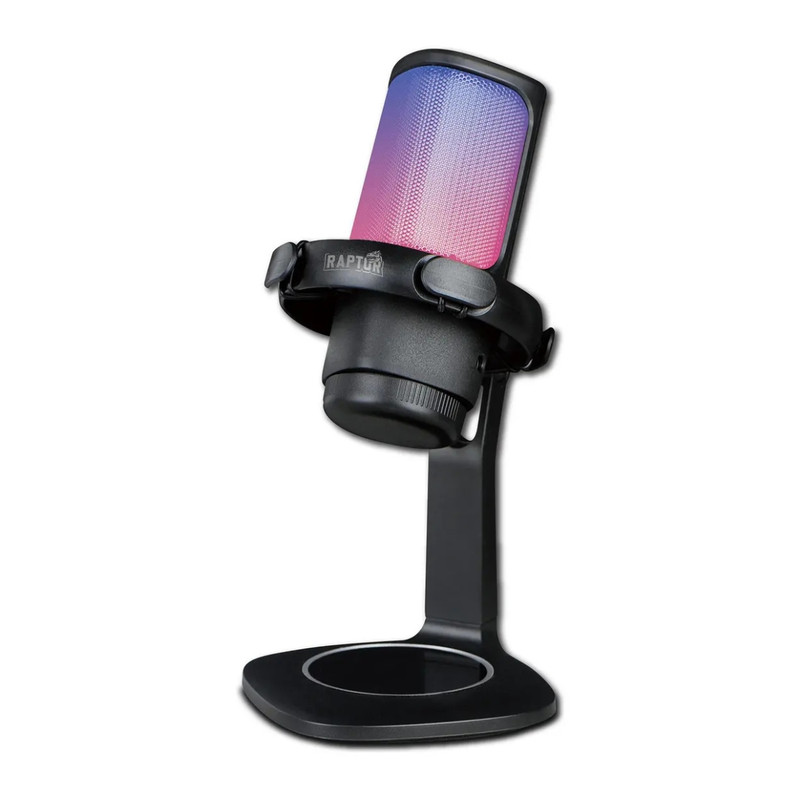 Microfono Gamer Rgb Raptor Vox Usb