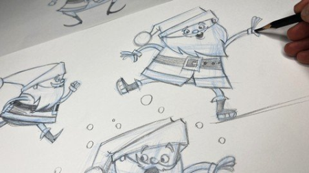 Jolly Strokes: Cartoon Santa Drawing Masterclass Jolly Strokes: Cartoon Santa Drawing Masterclass