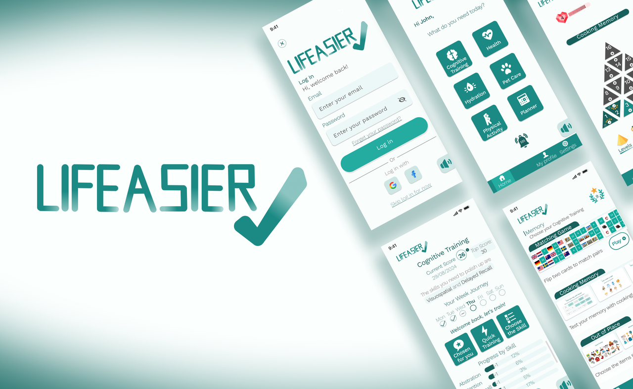 Lifeasier hero mockup