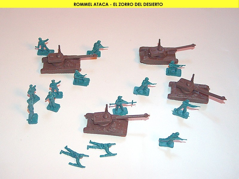 1005 ROMMEL ATACA - EL ZORRO DEL DESIERTO (MONTA